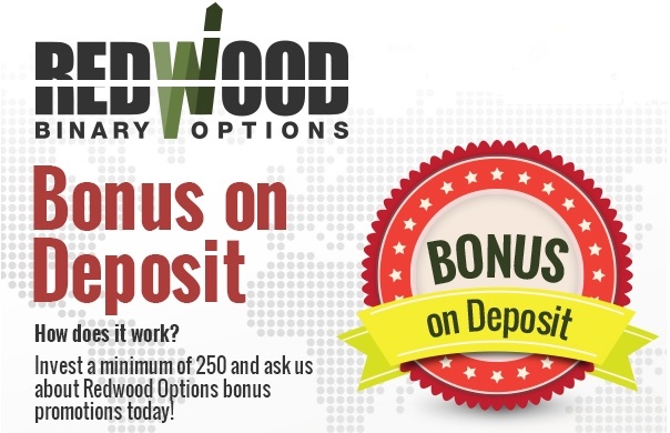 redwood options welcome bonus